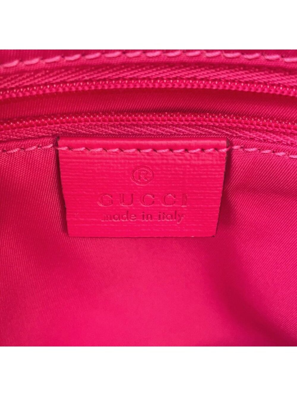 Gucci Backpack Flower Print Children's GG Supreme Leather Kids Kim Seung Young - Picture 10 of 10